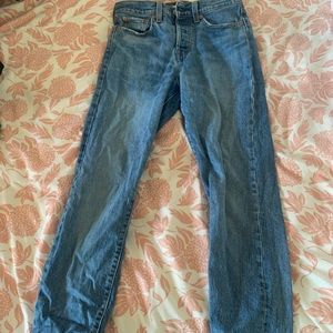 Levi’s wedgie jeans